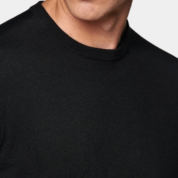 Suitsupply Black Merino Crewneck Size: Small New with Tags - Picture 5 of 7